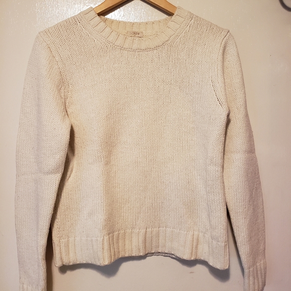 J. Crew Cream Sweater - Picture 3 of 14